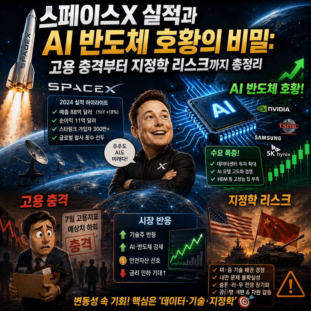스페이스x 실적발표와 일론머스크 발표